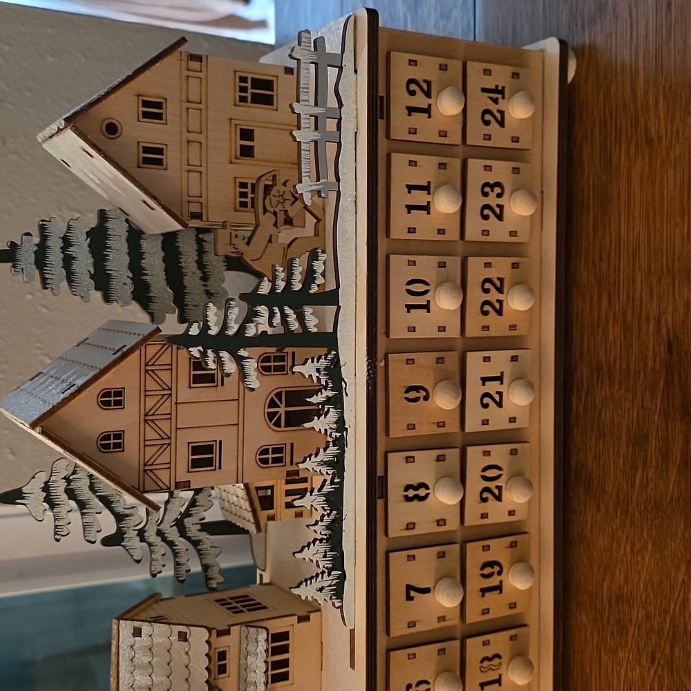 Anthropologie Hansel Advent Calendar with Lights - Picture 9 of 12